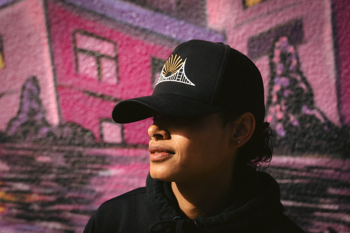 Bay Area A - Frame Snapback - HellaThrifty