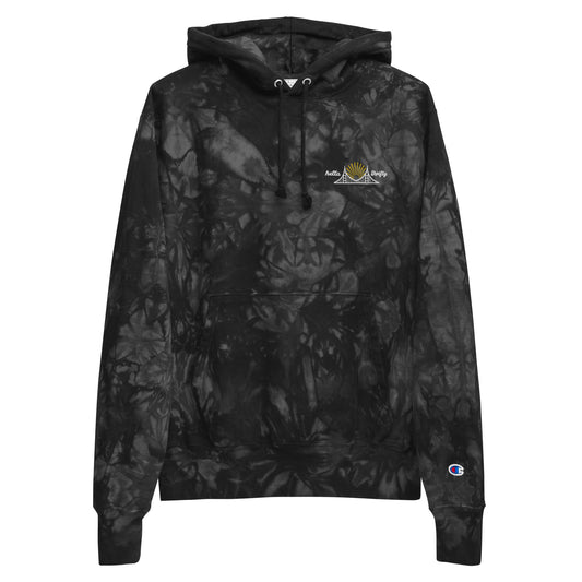 Bay Area Tie - Dye Pullover Hoodie - HellaThrifty